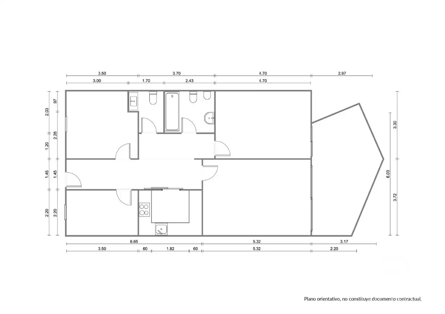 Apartamento con jardín en venta en Pau Casals, imagen 40
