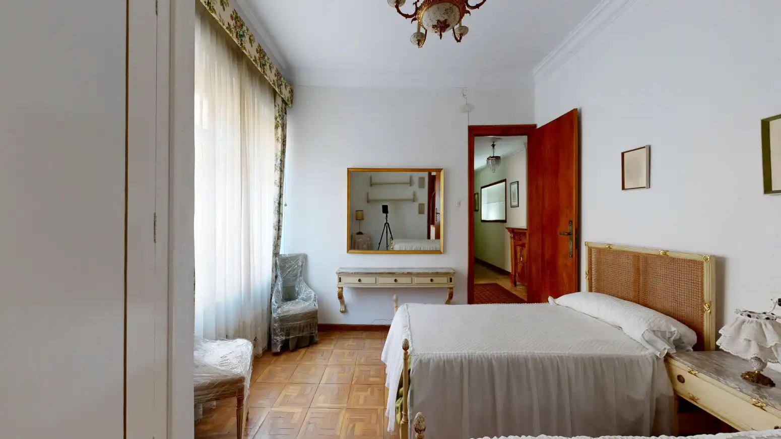 Bedroom of Houses for sale in Tafalla  with Heating, Private garden and Parquet flooring