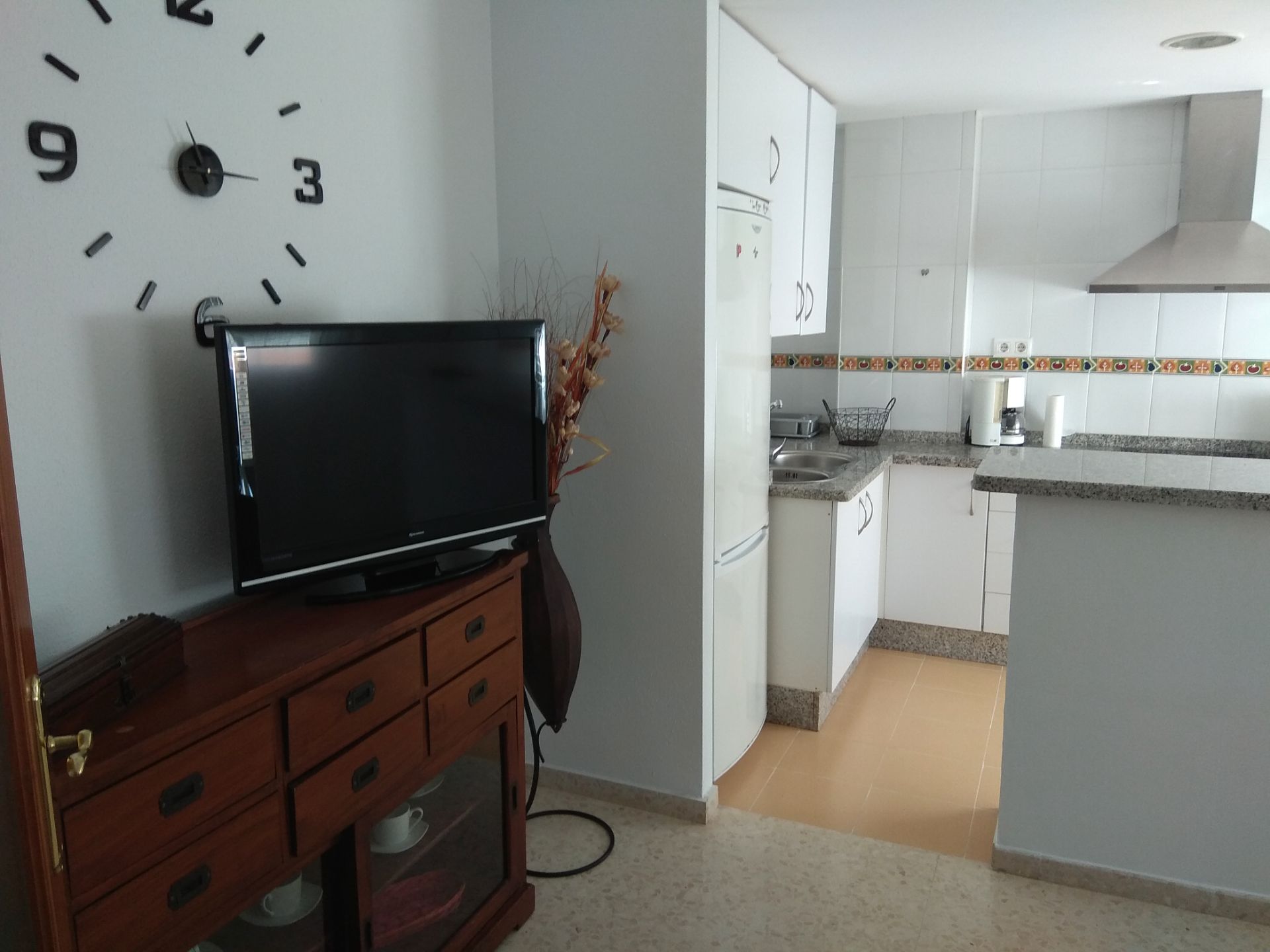 Kitchen of Apartment to rent in Almendralejo  with Air Conditioner, Heating and Furnished