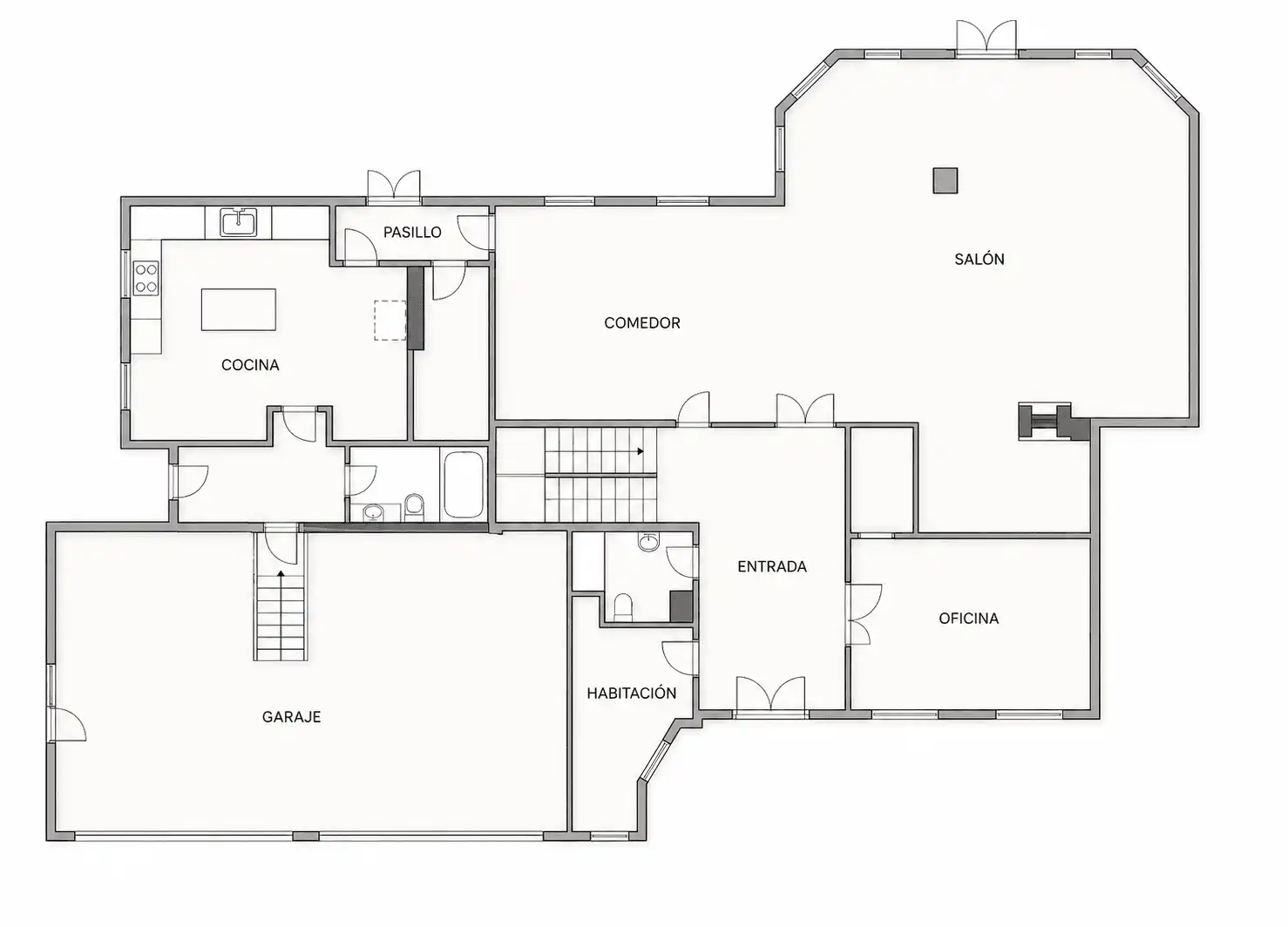 Casa o chalet en venta en Madrid con Aire acondicionado, Calefacción y Jardín privado