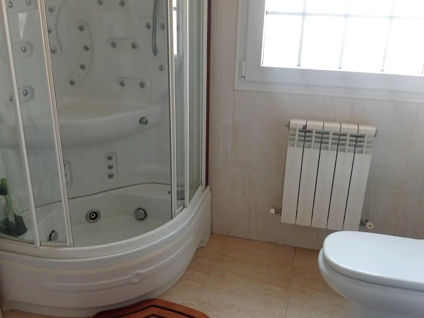 Bany de Casa o xalet de lloguer en Ávila amb Calefacció, Terrassa i Moblat