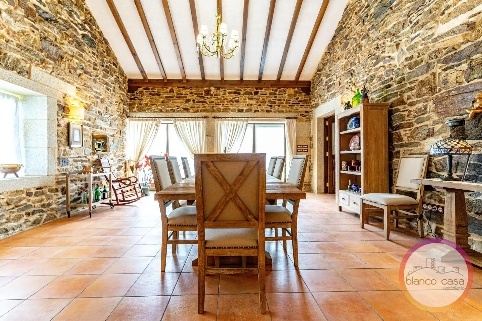 Comedor de Casa o chalet en venta en Malpica de Bergantiños con Amueblado y Balcón