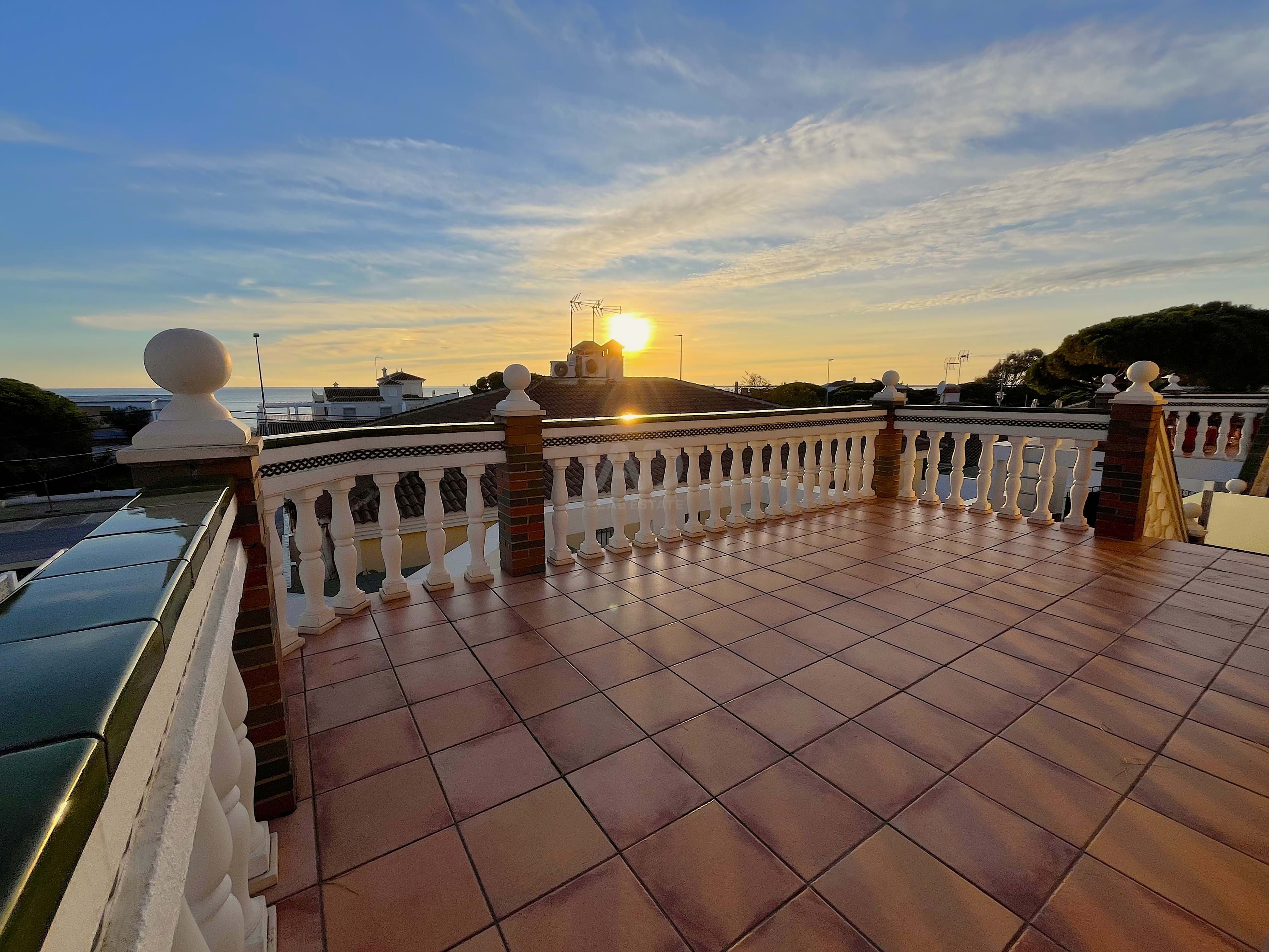 Terrassa de Casa o xalet en venda en Mazagón amb Aire condicionat, Calefacció i Terrassa
