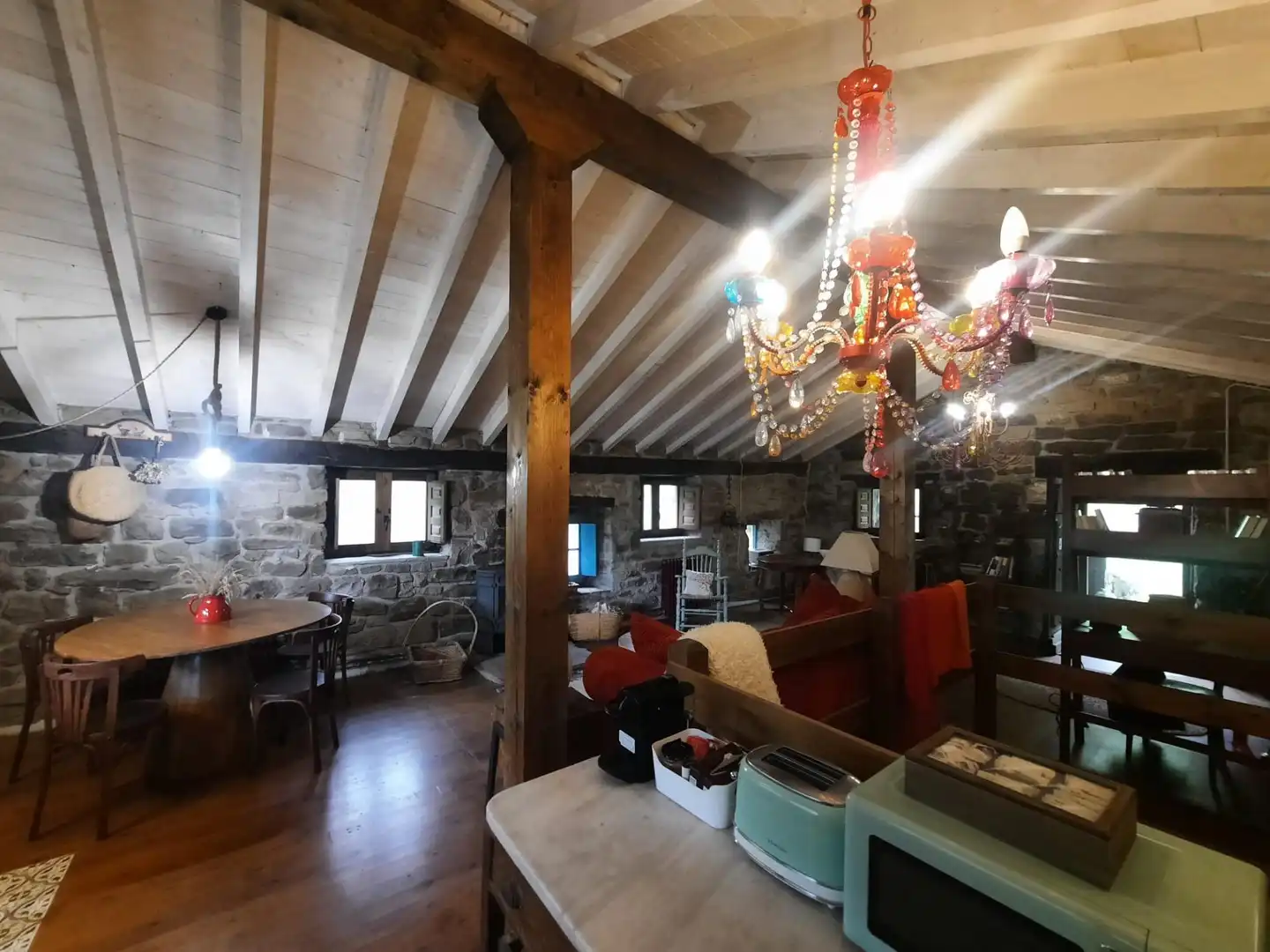 Dining room of Houses for sale in Vega de Pas  with Heating and Furnished