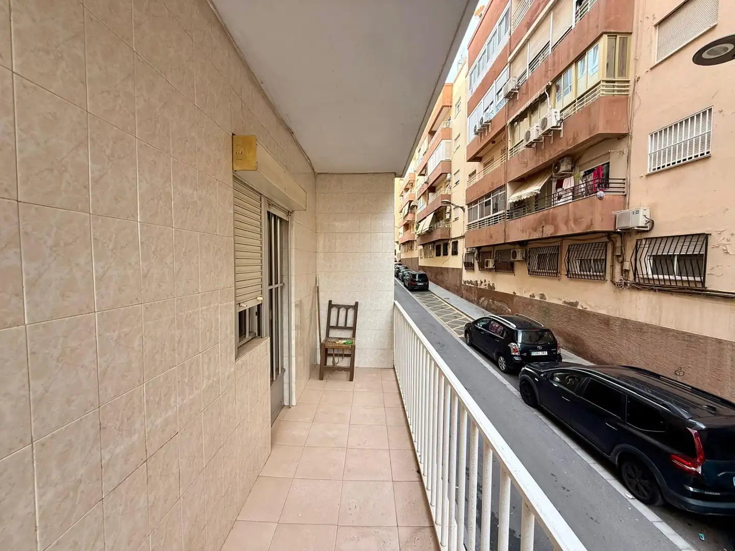 Exterior view of Flat for sale in Almería  with Air Conditioner, Furnished and Balcony