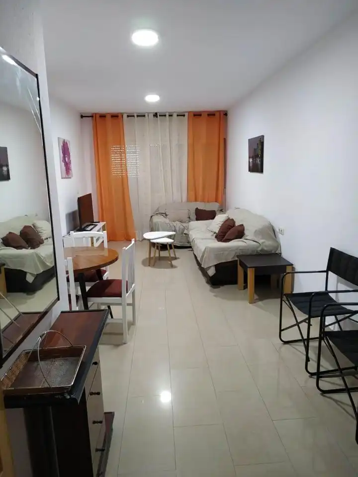 Living room of Flat for rent in Granada  with Furnished