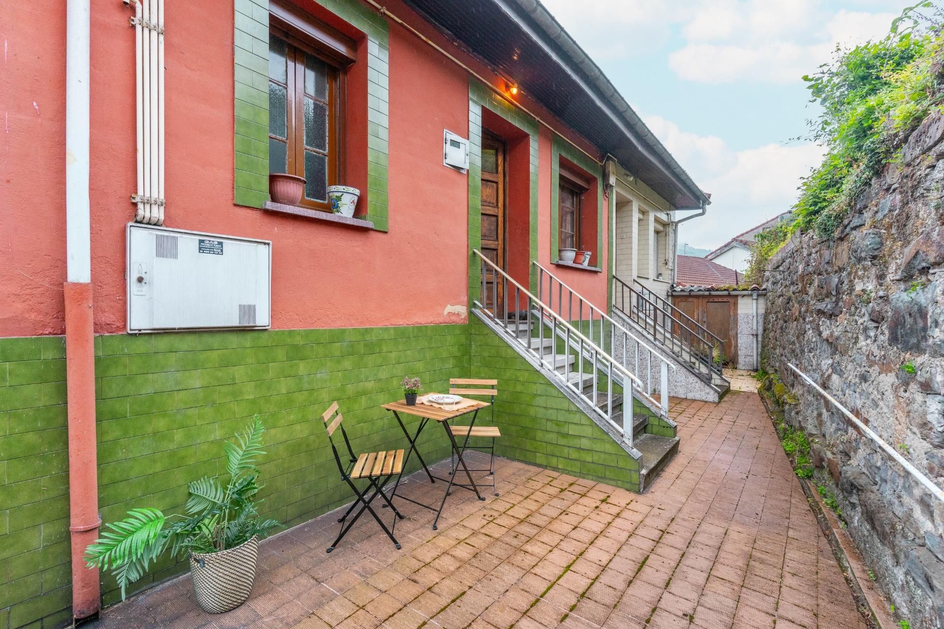 Terrassa de Casa adosada en venda en Mieres (Asturias)