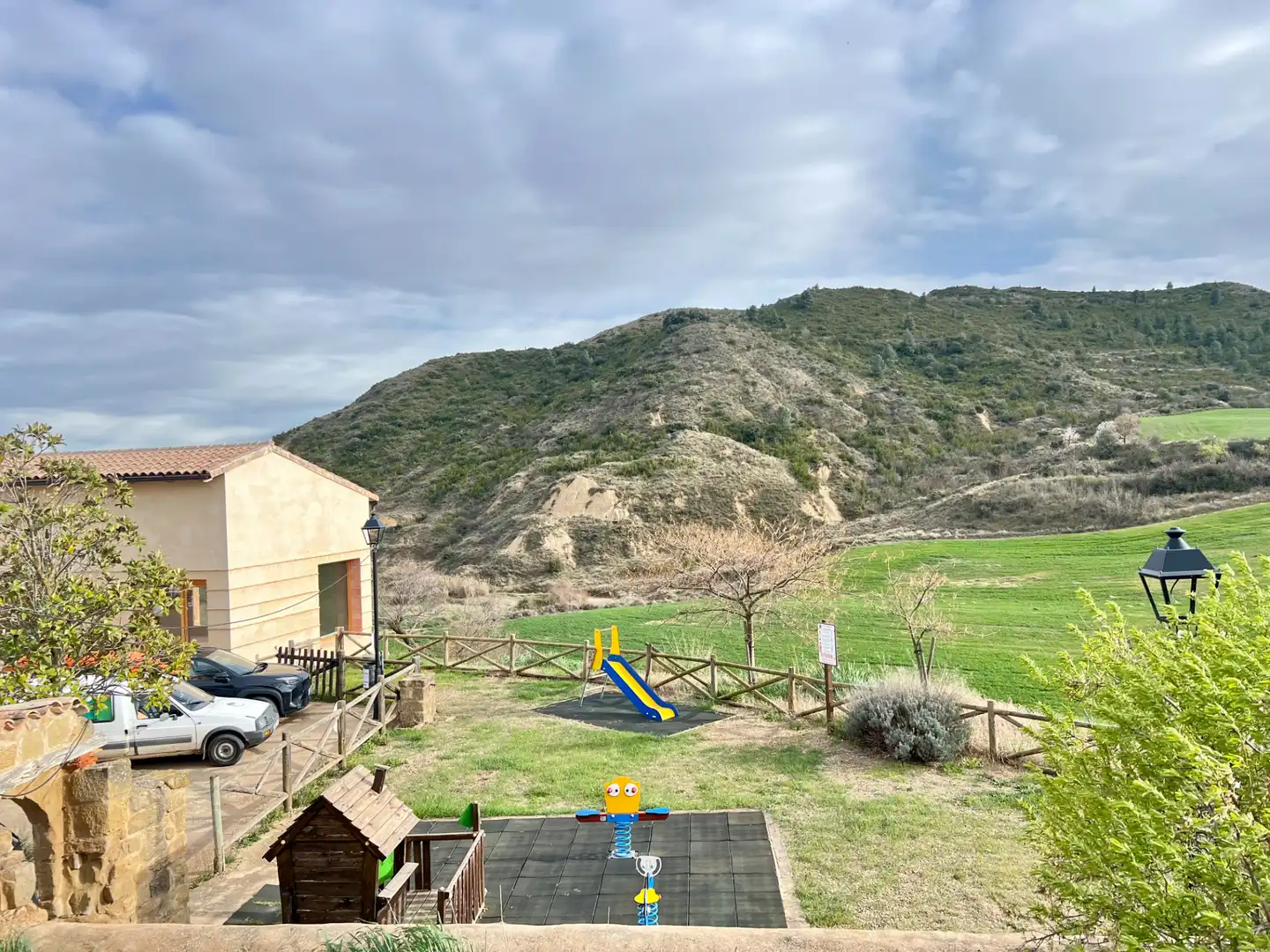 Jardín de Casa o chalet en venta en Ayerbe con Calefacción, Terraza y Amueblado