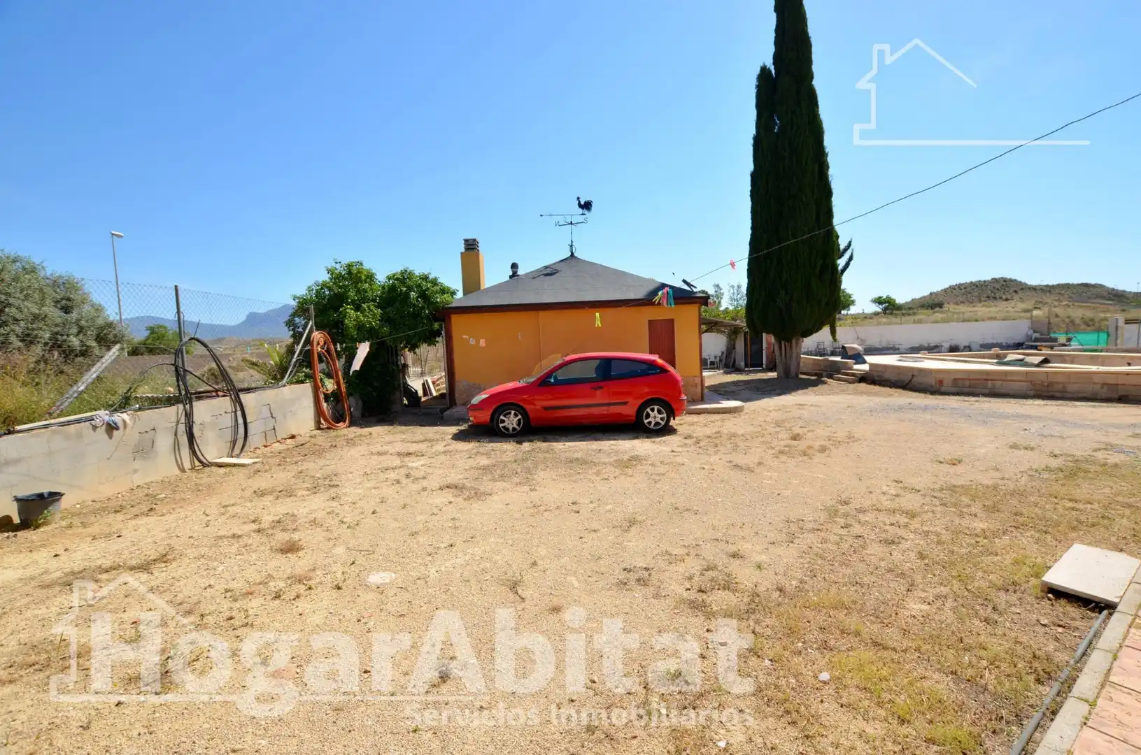 Außenansicht von Haus oder Chalet zum Verkauf in Mutxamel mit Heizung, Privatgarten und Terrasse