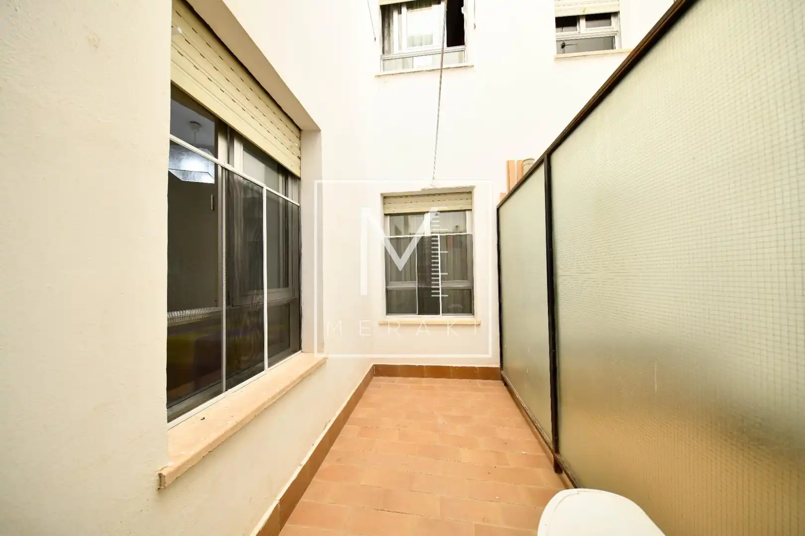 Terrasse von Wohnungen zur Miete in Albacete mit Klimaanlage, Heizung und Möbliert