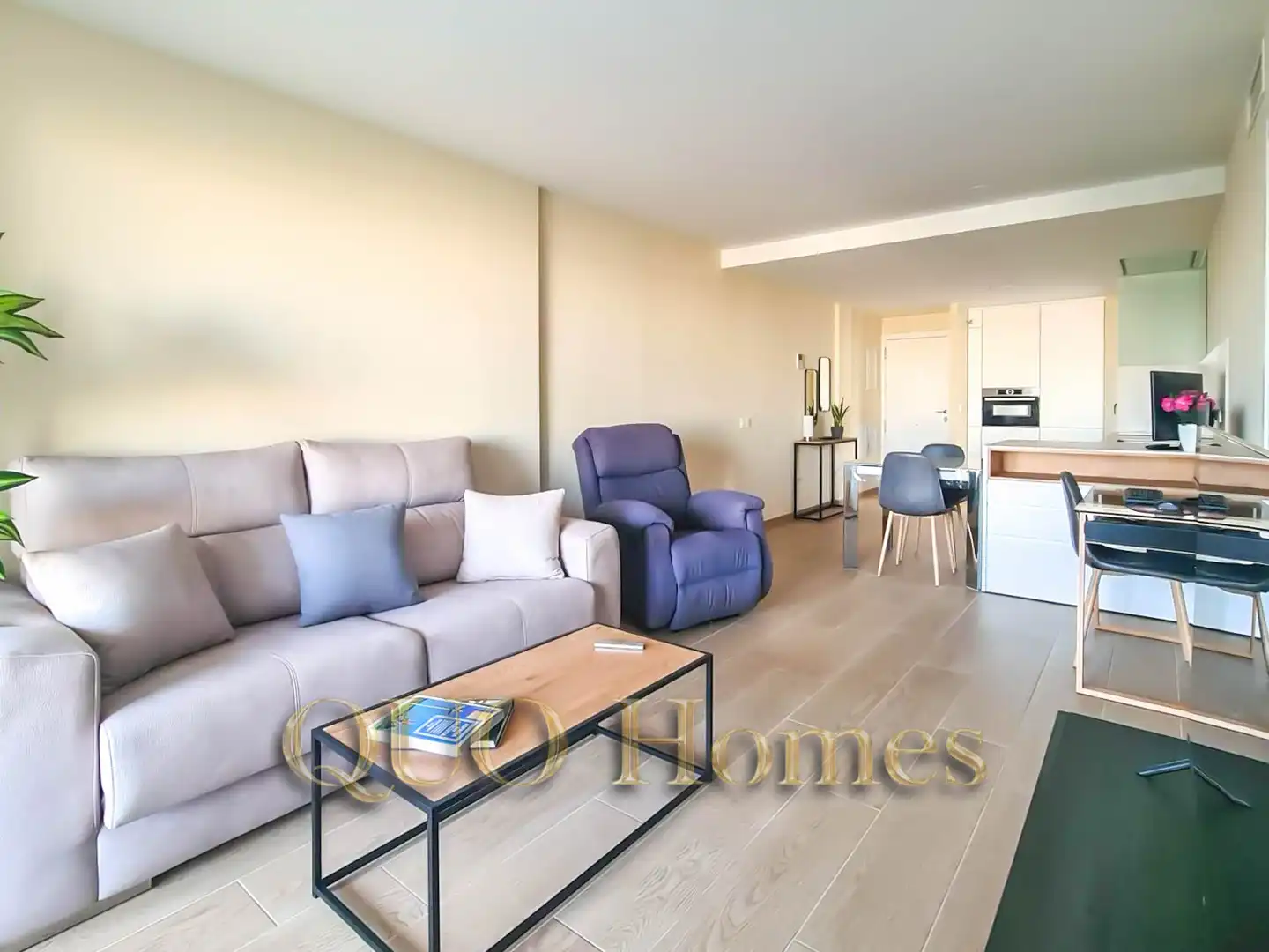Sala de estar de Piso en venta en Jerez de la Frontera con Aire acondicionado, Trastero y Balcón