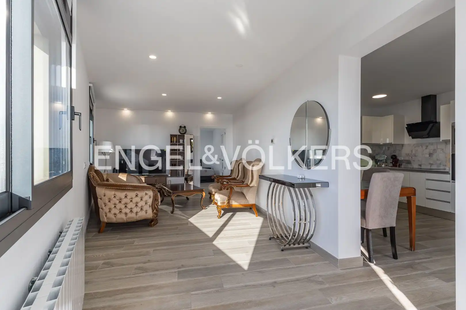 Living room of Houses for rent in Santa Susanna  with Air Conditioner, Heating and Private garden
