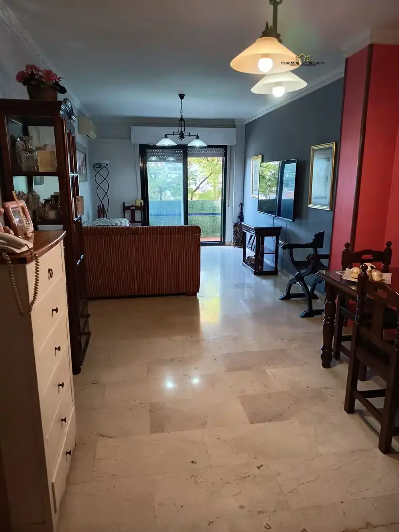 Living room of Flat for sale in Jerez de la Frontera  with Air Conditioner, Terrace and Balcony