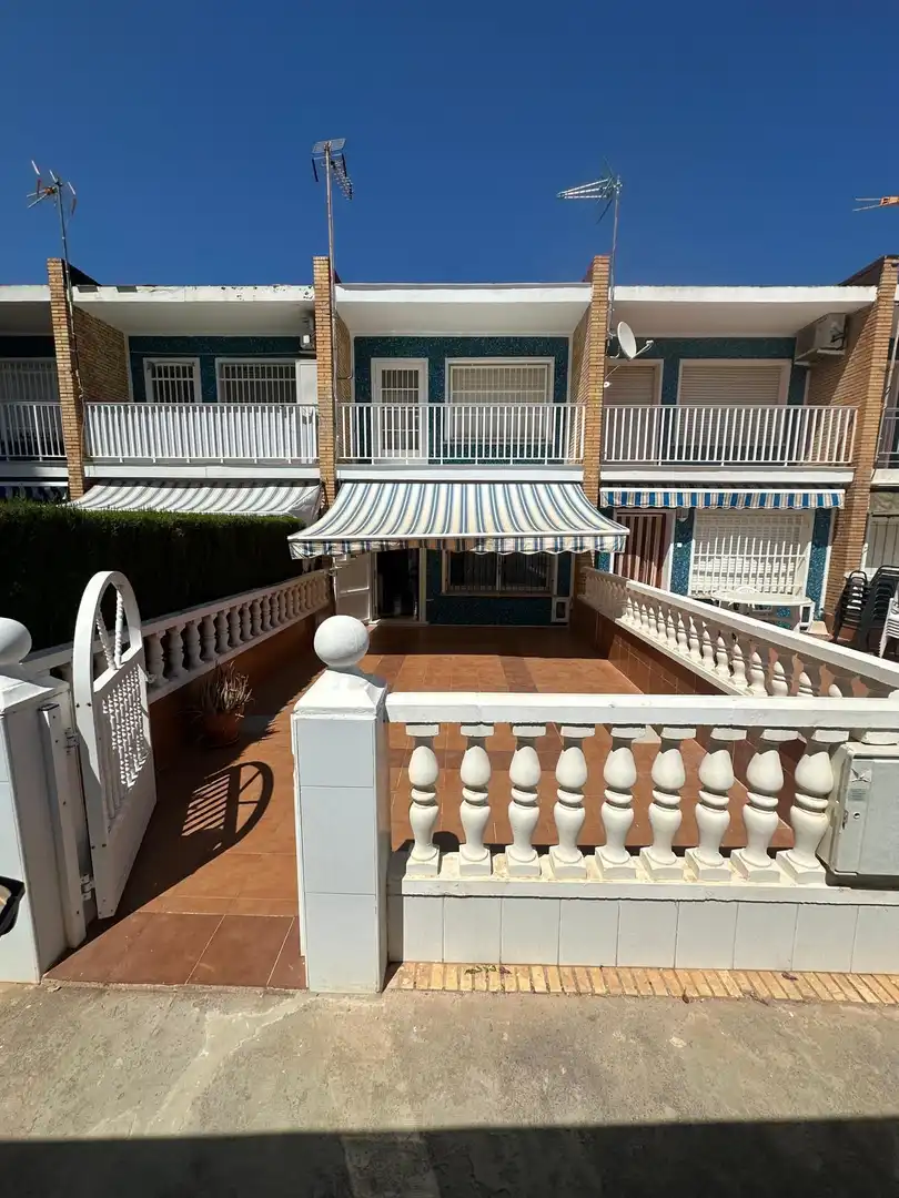 Terraza de Dúplex de alquiler en Cartagena con Calefacción, Terraza y Amueblado