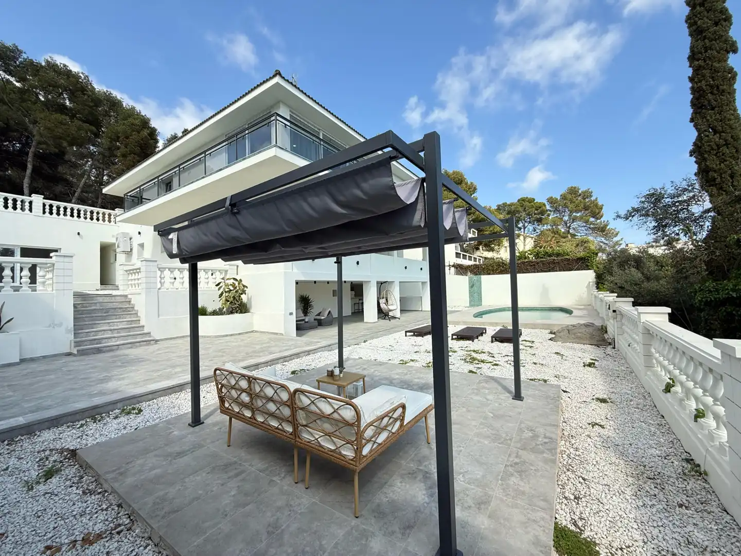 Terrassa de Casa o xalet en venda en Castelldefels amb Aire condicionat, Calefacció i Jardí privat