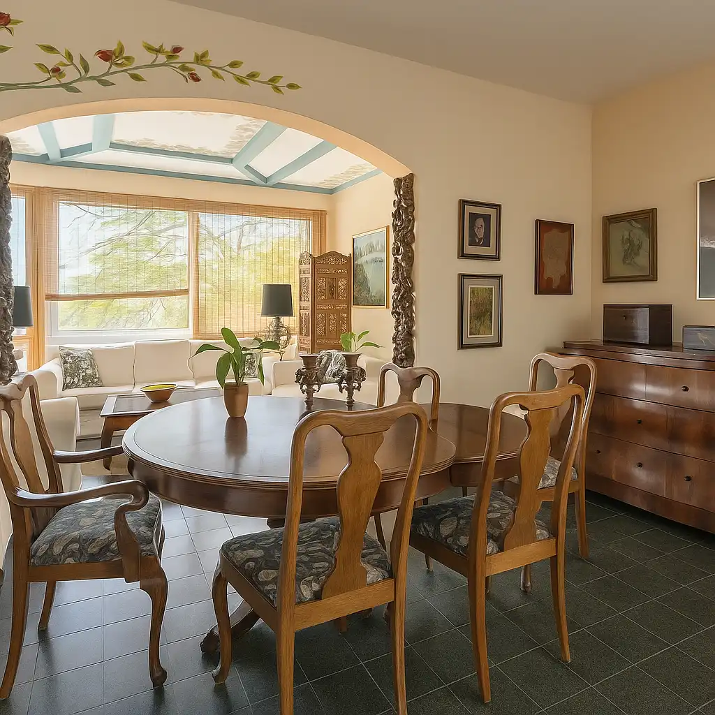 Comedor de Casa o chalet en venta en Santa Cruz de Tenerife con Jardín privado, Parquet y Terraza