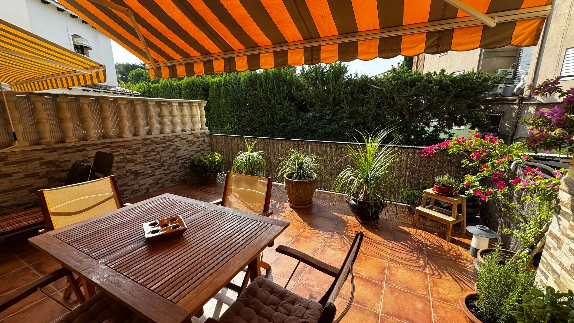 Terrasse von Wohnung zum Verkauf in Roda de Berà mit Klimaanlage, Heizung und Parkett