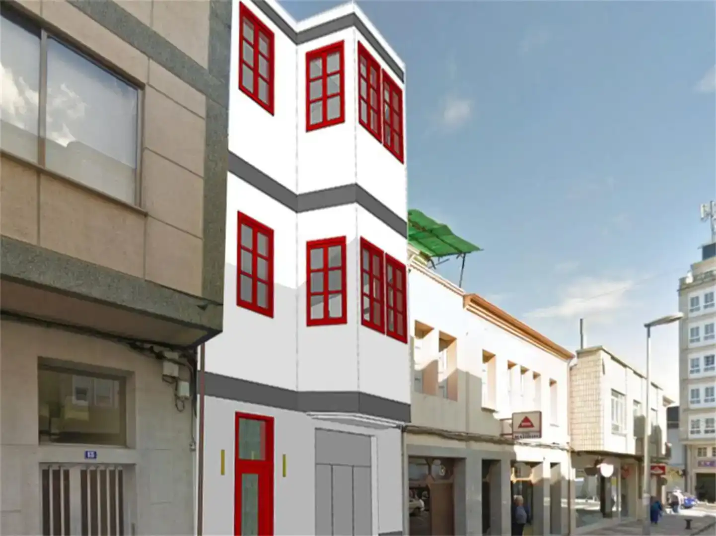 Vista exterior de Casa o xalet en venda en Sarria amb Traster