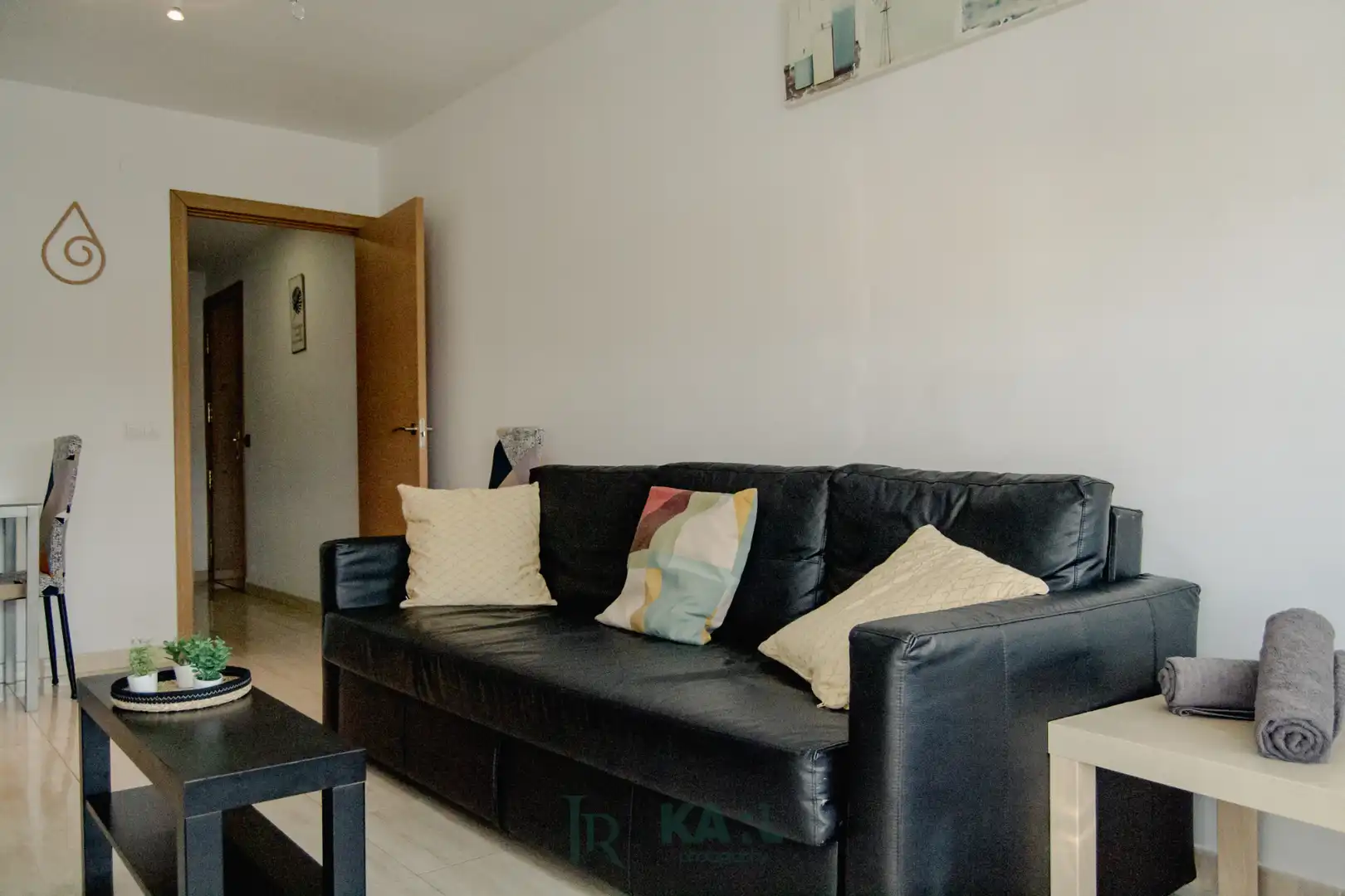 Sala de estar de Piso de alquiler en Málaga con Aire acondicionado y Amueblado