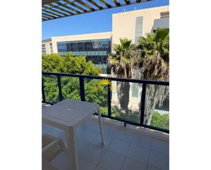 Terrassa de Apartament de lloguer en Alicante / Alacant amb Aire condicionat, Calefacció i Moblat