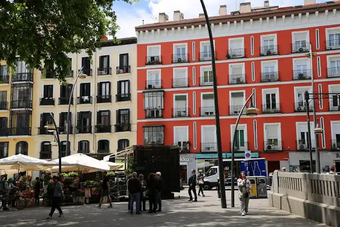 Exterior view of Commercial properties for sale in Madrid  with Air Conditioner