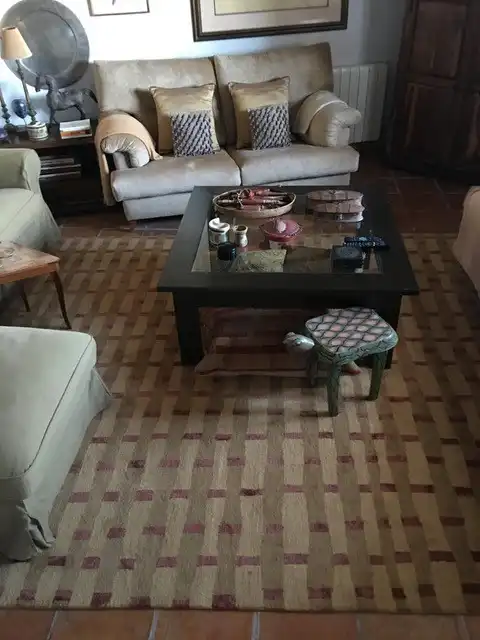 Sala d'estar de Finca rústica en venda en Polop amb Aire condicionat, Calefacció i Jardí privat