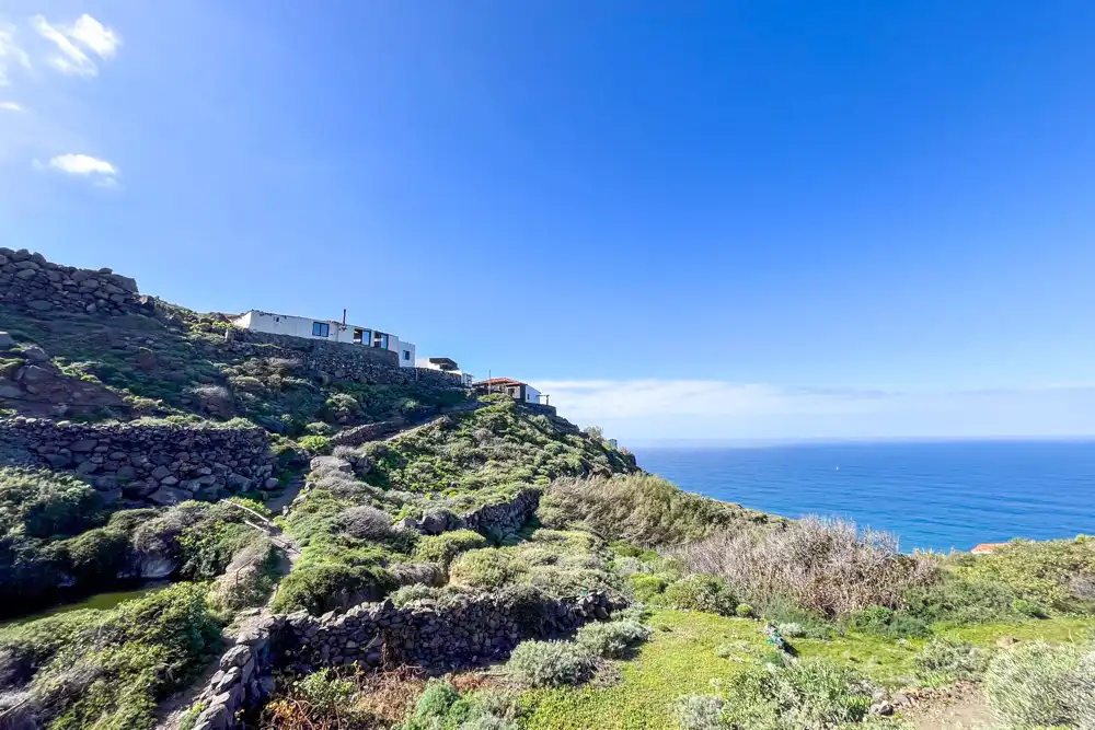 Vista exterior de Finca rústica en venta en Vallehermoso con Terraza