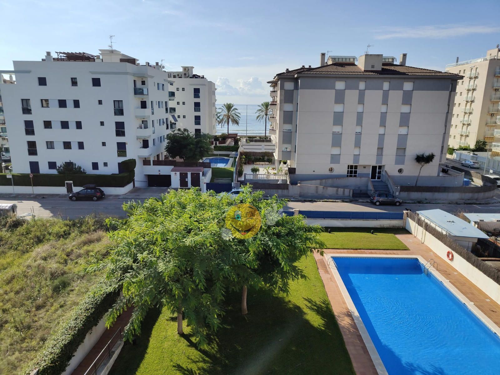 Swimming pool of Flat to rent in Calafell  with Air Conditioner, Heating and Private garden