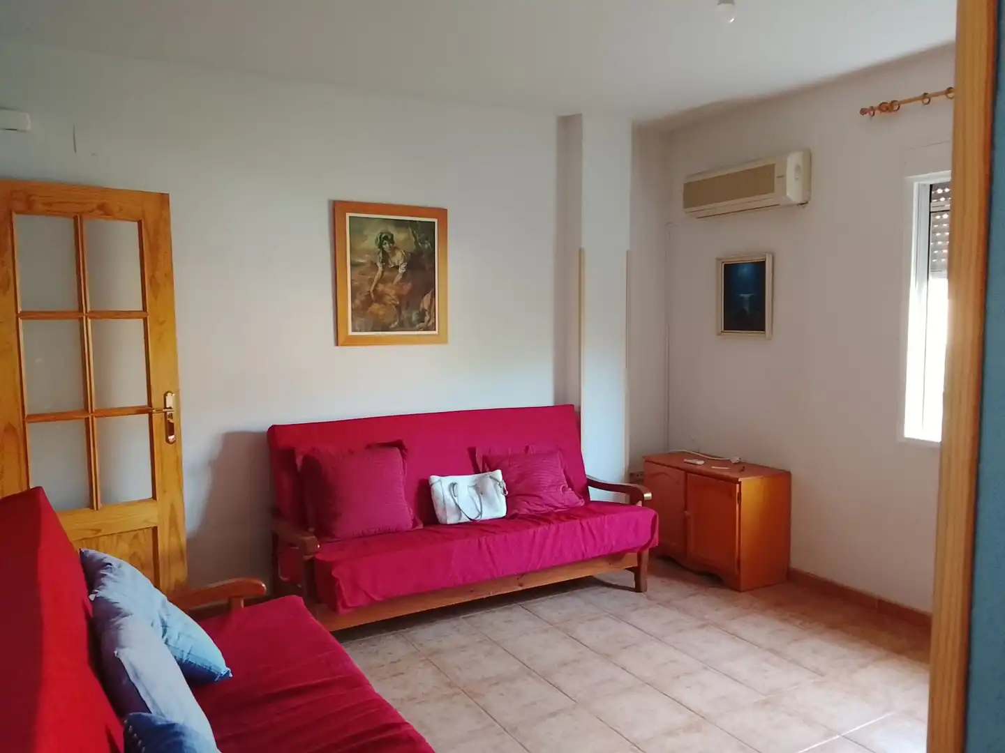 Sala de estar de Apartamento en venta en Madrigal de la Vera con Aire acondicionado y Amueblado