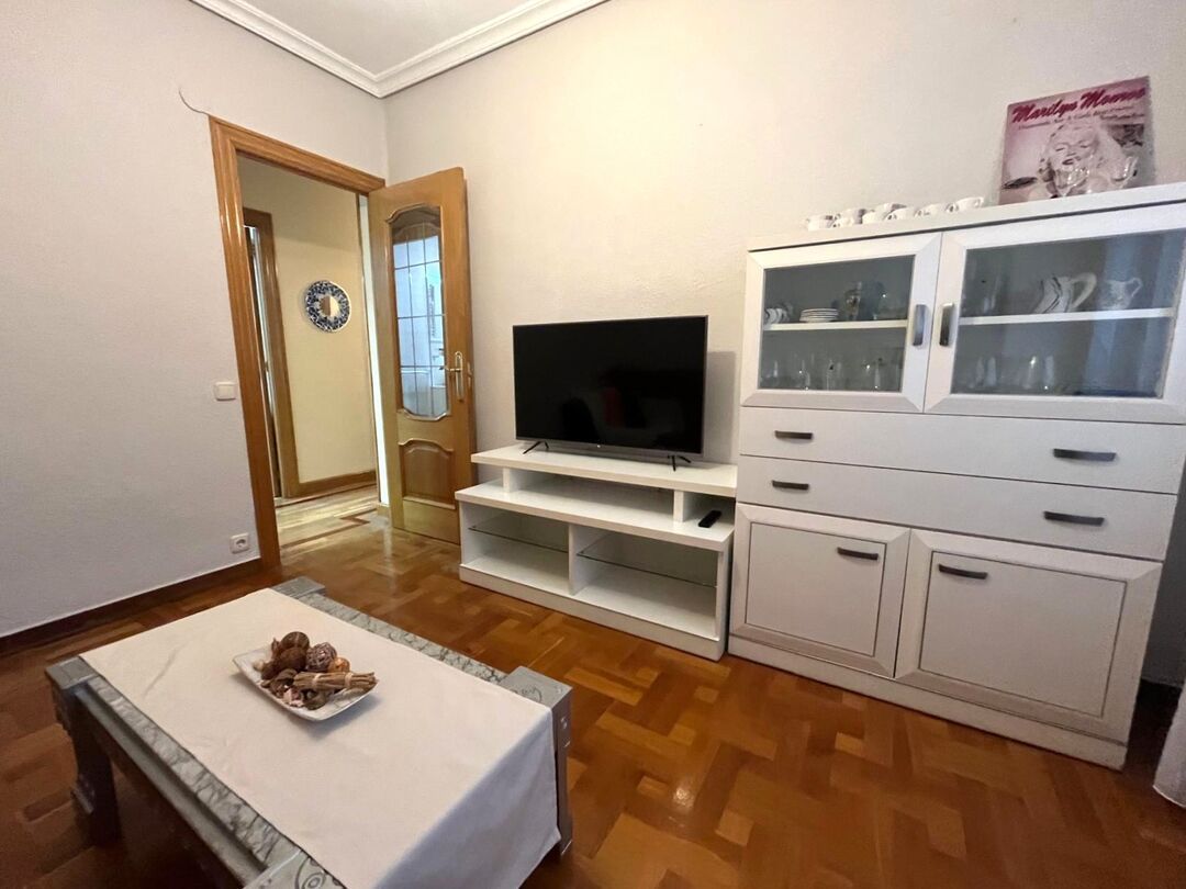 Sala d'estar de Pis en venda en  Pamplona / Iruña amb Calefacció i Moblat