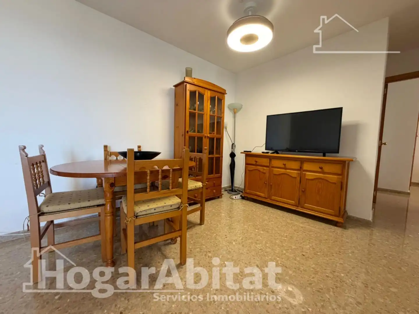 Sala d'estar de Pis en venda en Canet d'En Berenguer amb Aire condicionat, Terrassa i Piscina comunitària