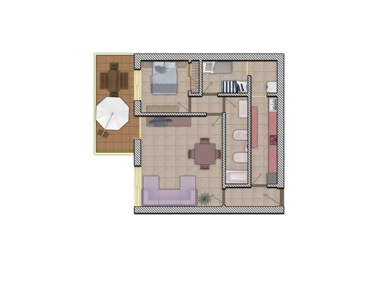 Apartament amb piscina en venda a Avenida Papa Luna, imagen 18