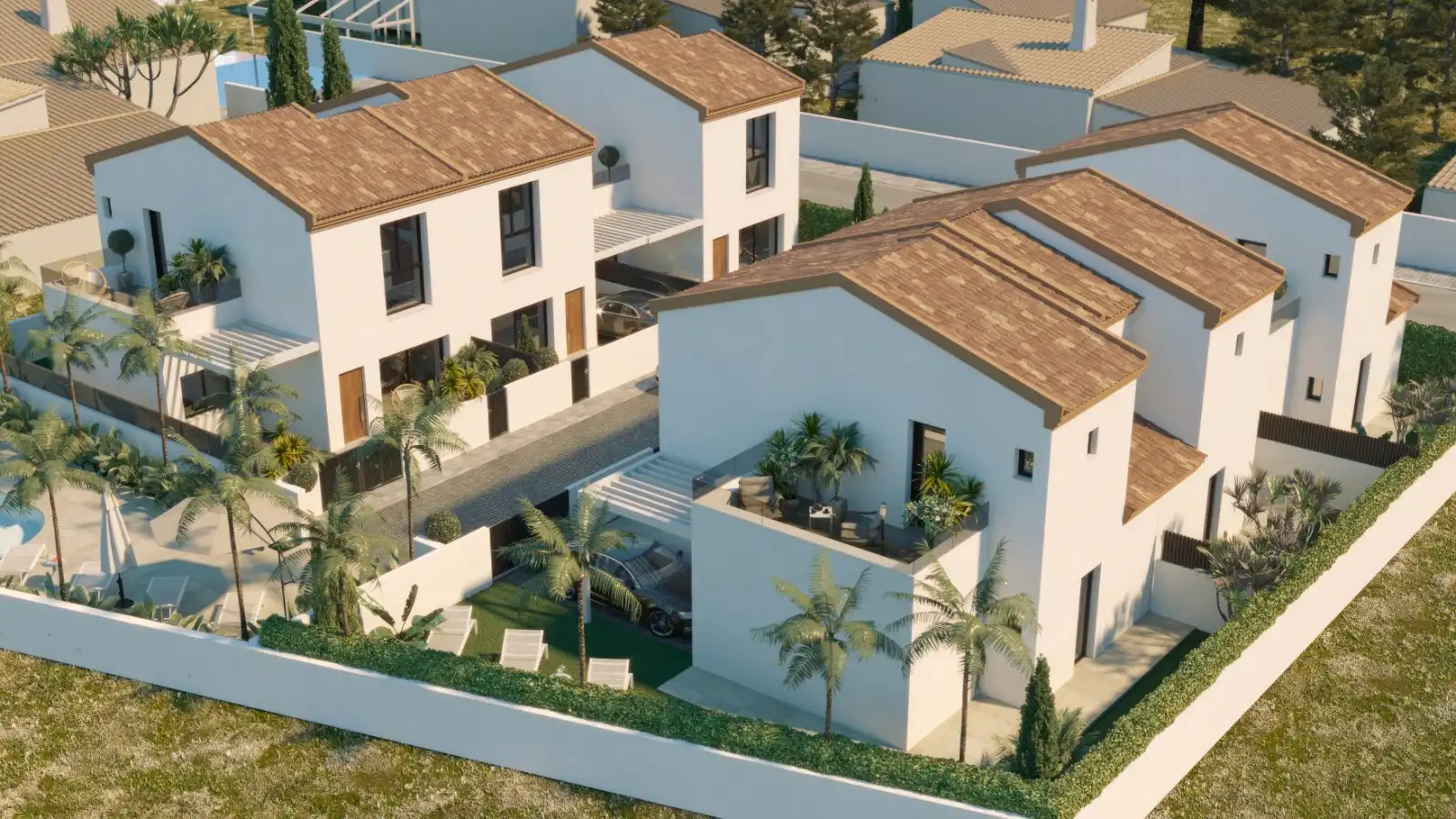 Bungalow d'obra nova amb jardí en venda a Plaza Ramón y Cajal 2, imagen 22