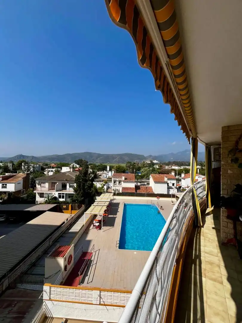 Swimming pool of Flat for sale in Gandia  with Air Conditioner, Heating and Terrace