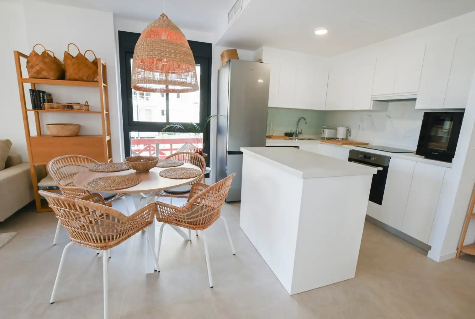 Cuina de Apartament en venda en Calpe / Calp amb Aire condicionat, Terrassa i Traster