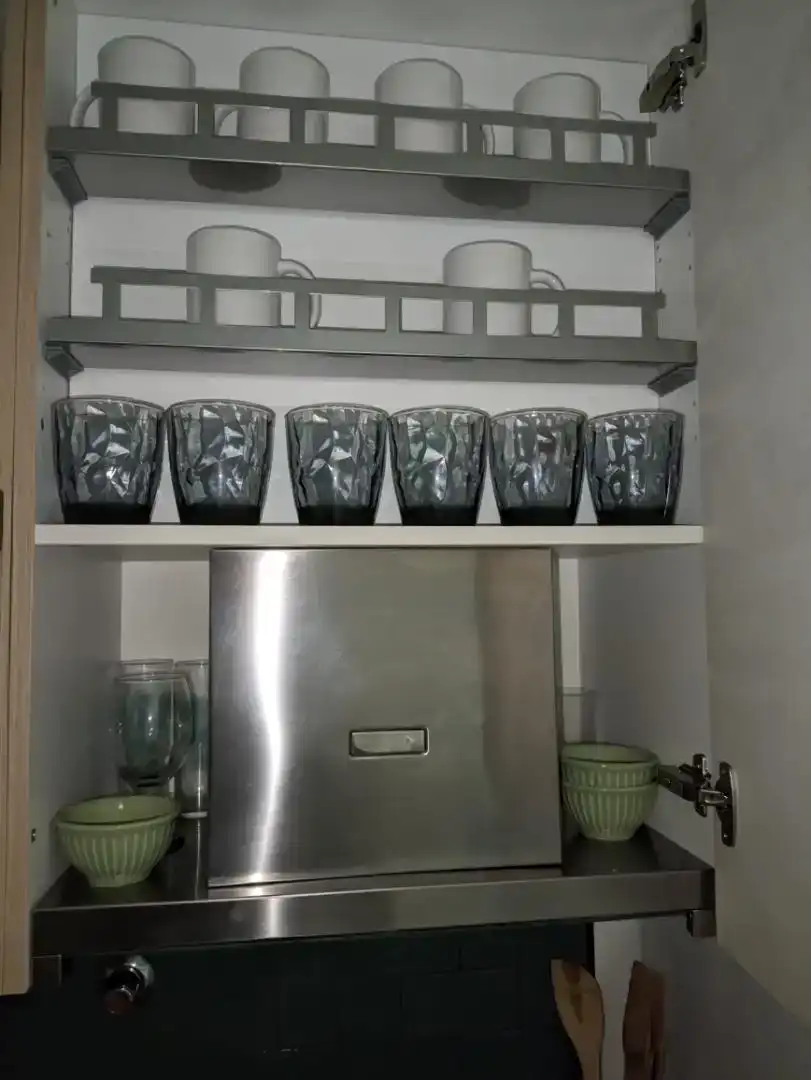 Küche von Wohnung zur Miete in Granada mit Klimaanlage, Parkett und Möbliert