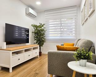 Sala d'estar de Pis per a compartir en Málaga Capital amb Aire condicionat, Calefacció i Moblat