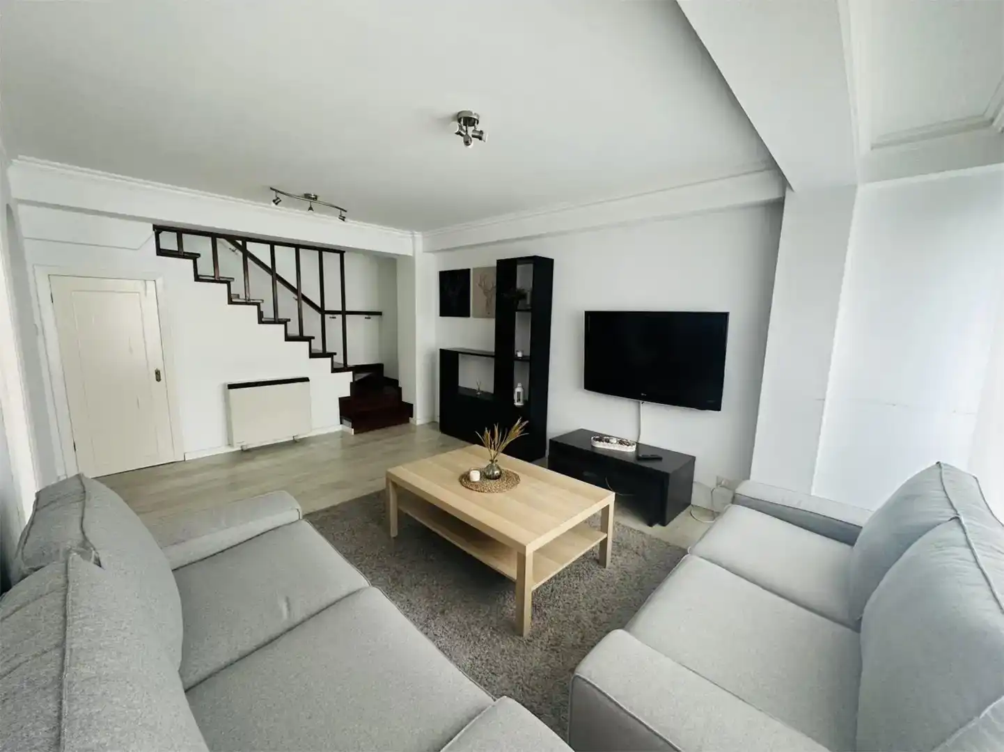 Living room of Duplexes for rent in Oleiros