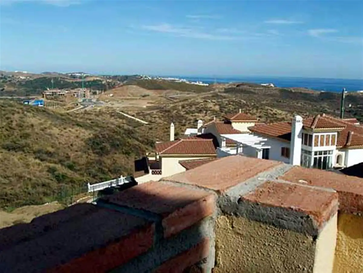 Exterior view of Houses for sale in Mijas  with Air Conditioner, Heating and Private garden