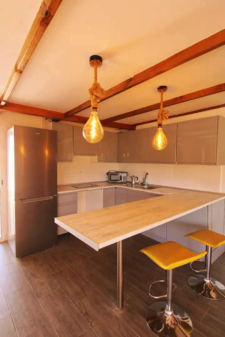Cocina de Apartamento de alquiler en Alhaurín de la Torre con Aire acondicionado y Amueblado
