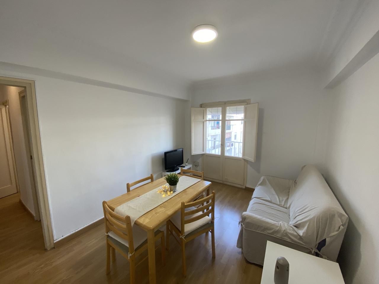 Living room of Flat to rent in  Valencia Capital  with Furnished