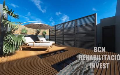 Terrace of Duplex for sale in  Barcelona Capital  with Air Conditioner, Heating and Parquet flooring