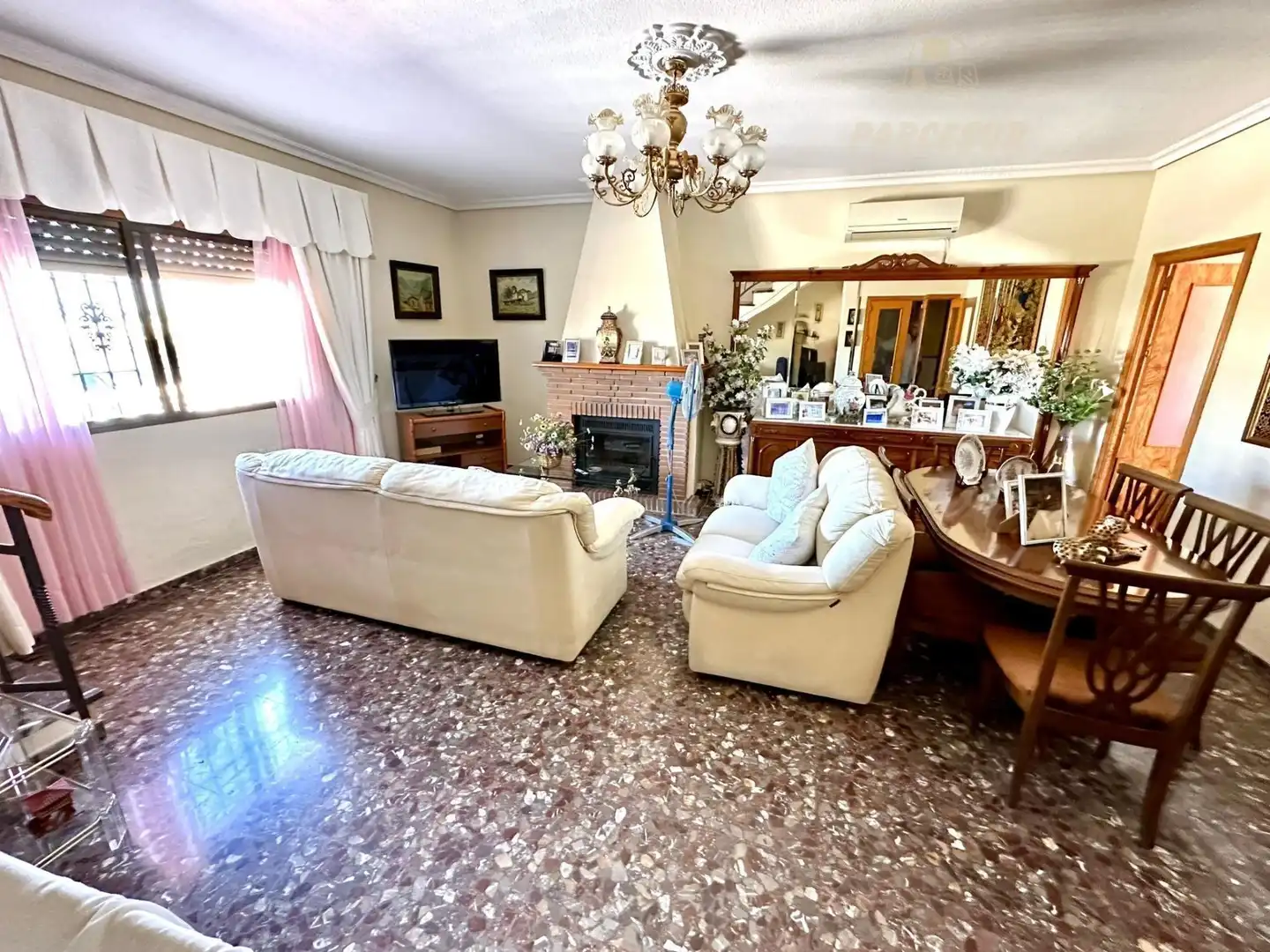 Living room of Country homes for sale in Córdoba  with Storage room and Swimming Pool