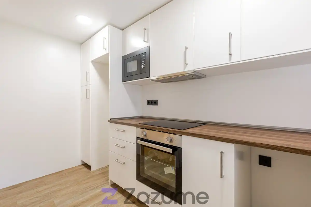 Kitchen of Flat for rent in Las Rozas de Madrid  with Heating, Private garden and Swimming Pool