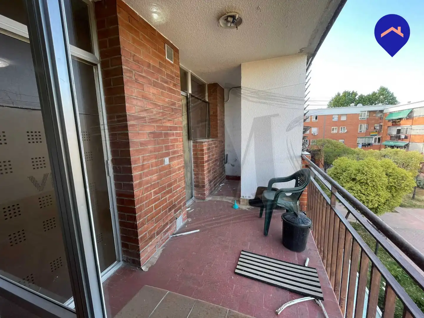 Terraza de Piso en venta en Madrid con Calefacción, Terraza y Alarma