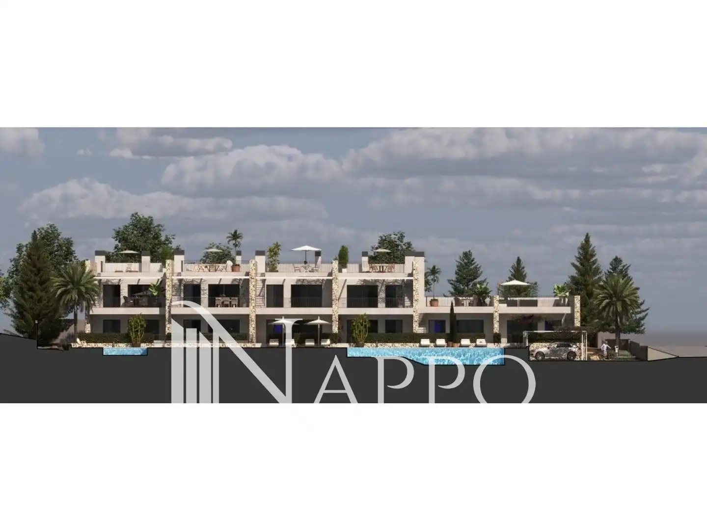 Exterior view of Flat for sale in Andratx  with Air Conditioner, Heating and Terrace