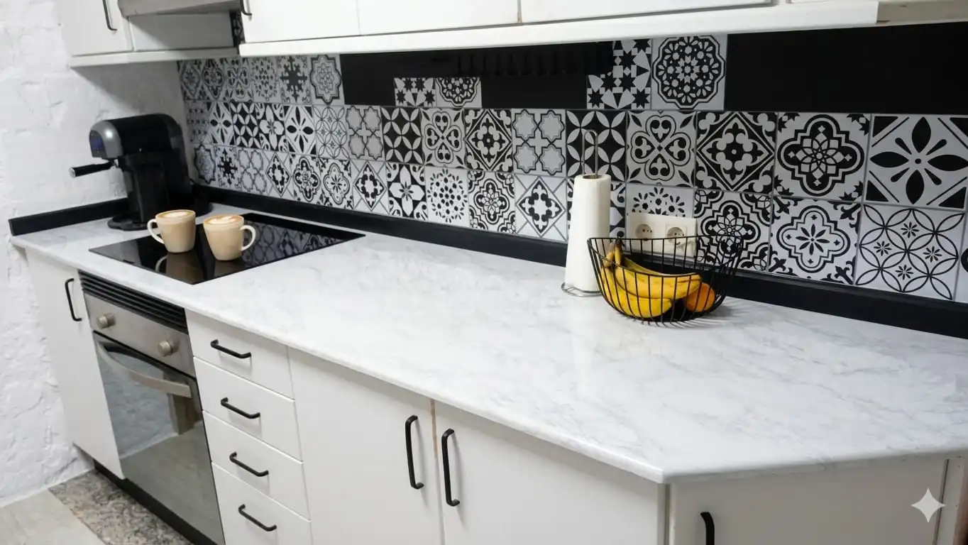 Cocina de Casa adosada en venta en Bergondo con Calefacción, Jardín privado y Trastero