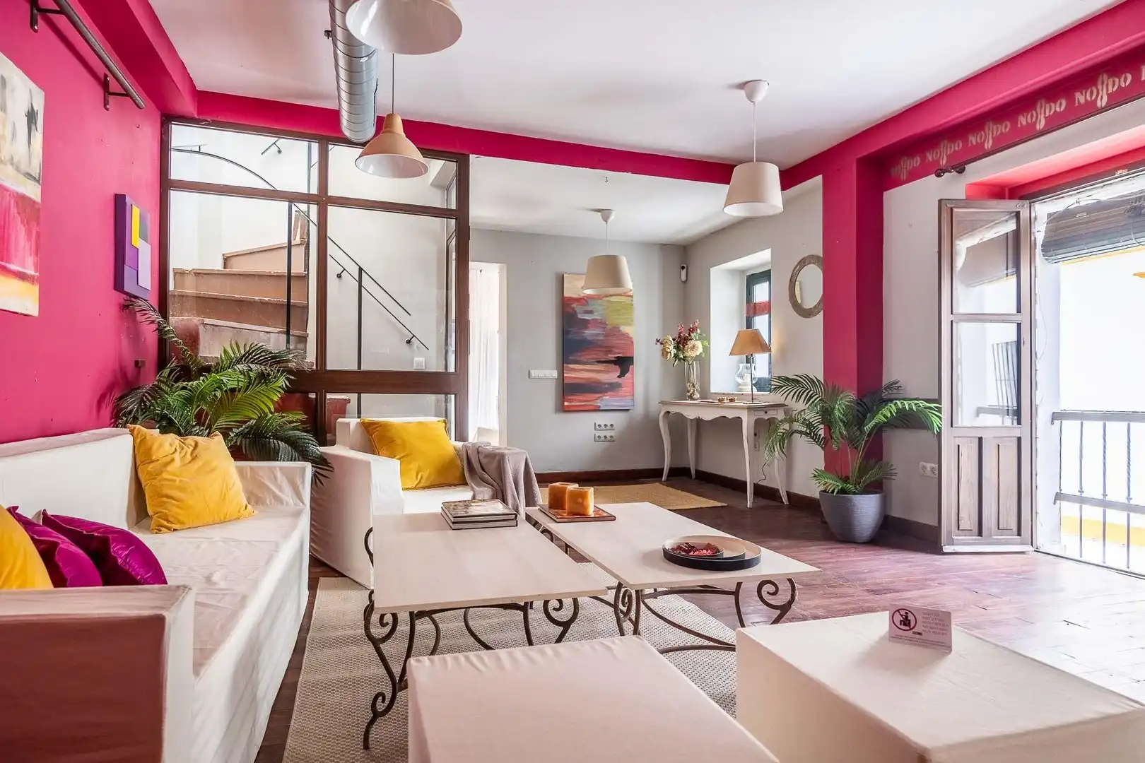Sala de estar de Casa o chalet en venta en Sevilla con Aire acondicionado y Terraza