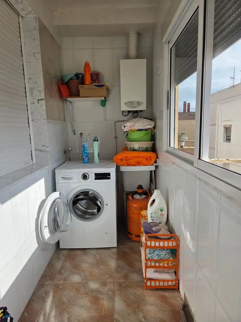 Terrasse von Wohnung zum Verkauf in Bellreguard mit Klimaanlage