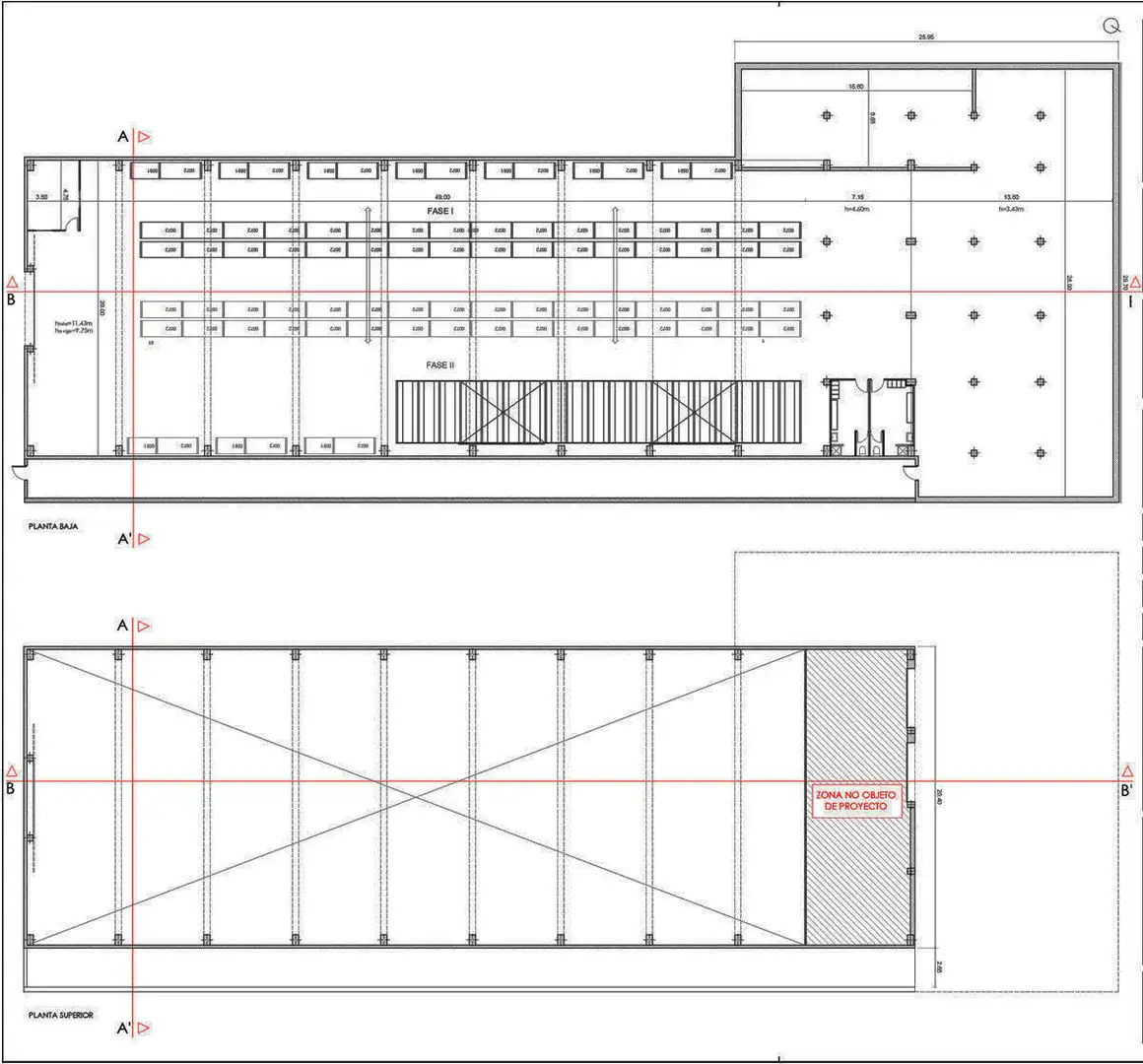 Nave industrial de alquiler en Centre